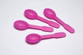 Plastic Ice Cream Spoon